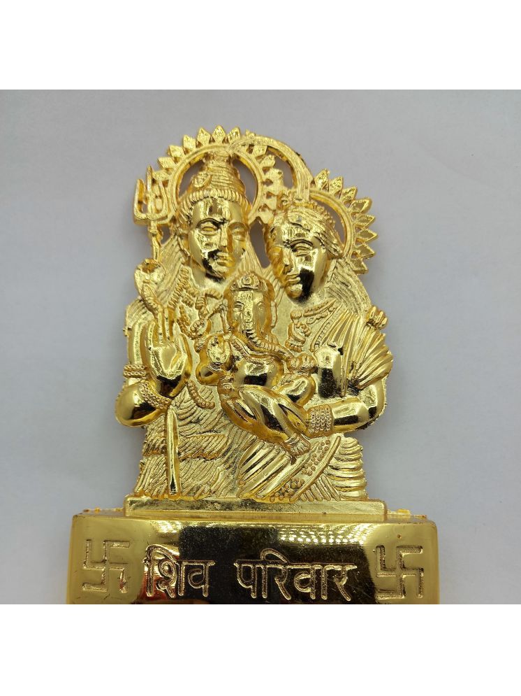     			Shri Astha Vinayak Brass Shiv Family Idol ( 12 cm )