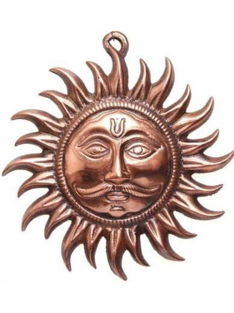     			Shri Astha Vinayak Copper Sun God Idol ( 1 cm )