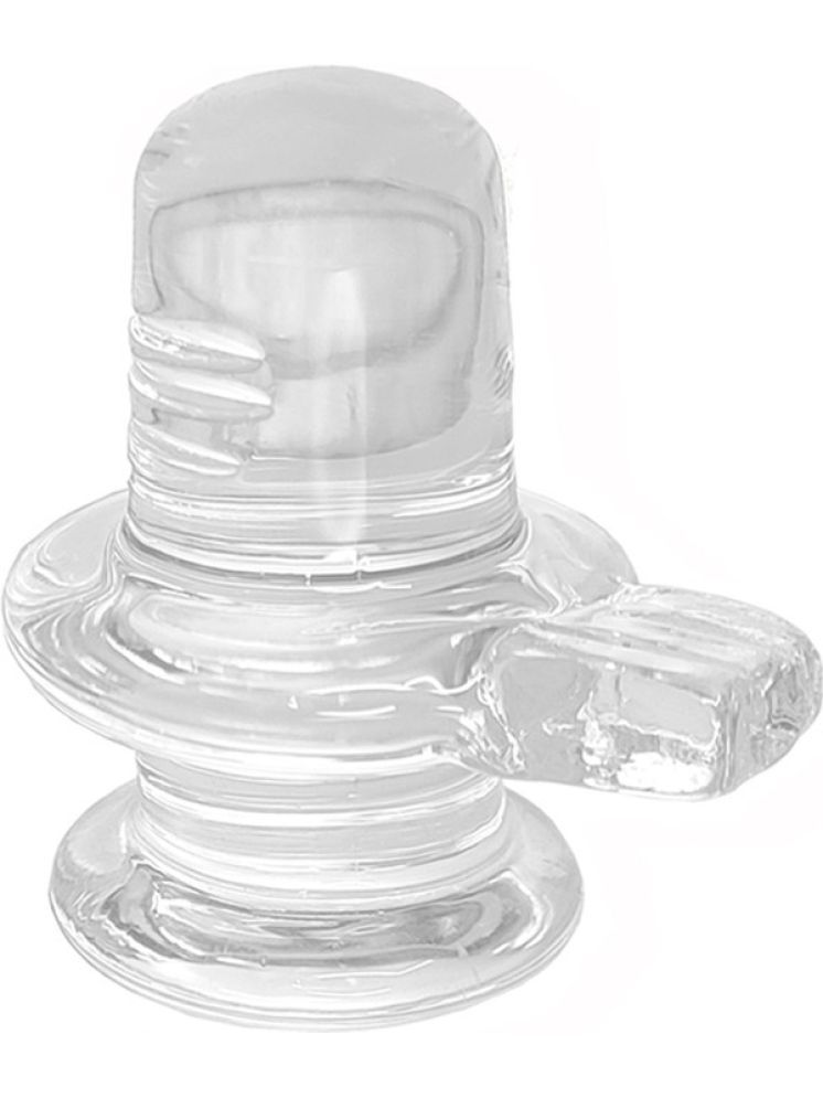     			Shri Astha Vinayak Crystal Shivling Idol ( 3 cm )