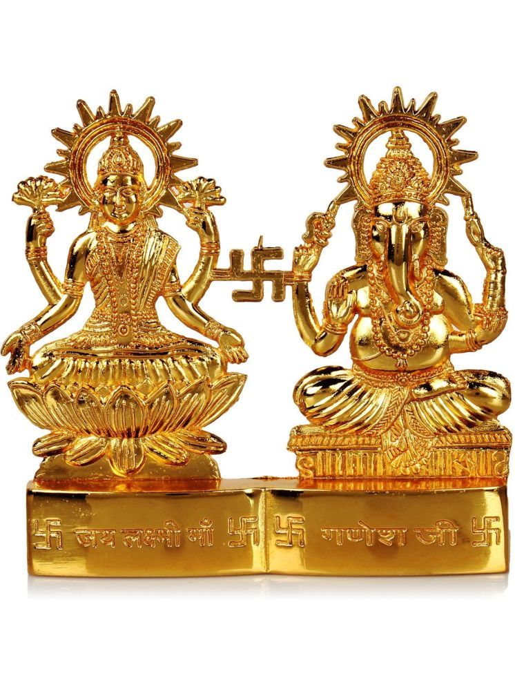     			Shri Astha Vinayak Iron Laxmi Ganesh Idol ( 1 cm )