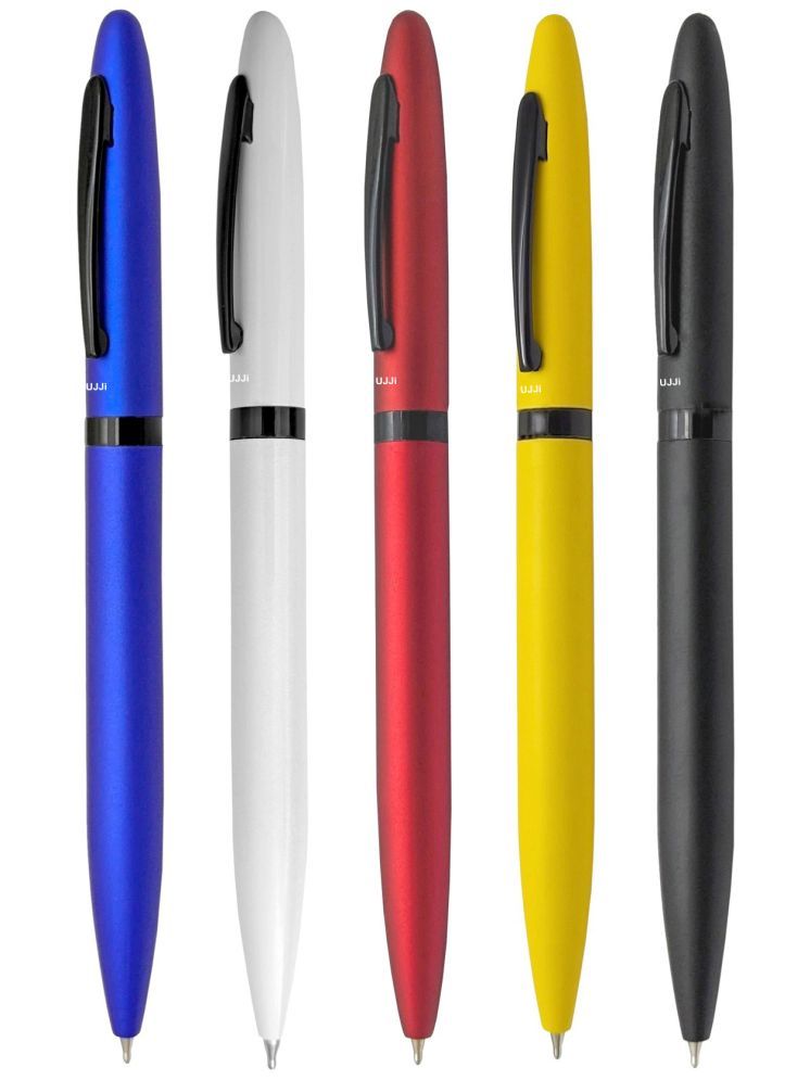     			UJJi Matte Finish Multi-Colour Metal Ball Pen