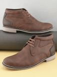 Fentacia MEN CASUAL SHOES Tan Men's High Tops Shoes