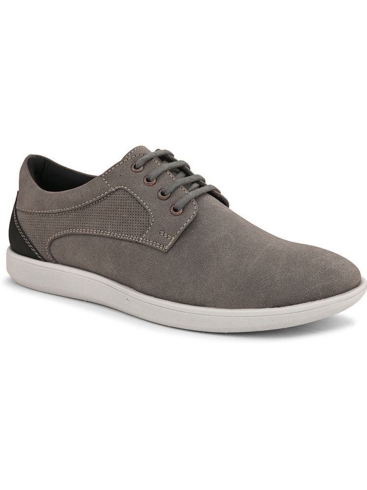     			Fentacia MEN CASUAL SHOES Grey Men's Lifestyle Shoes