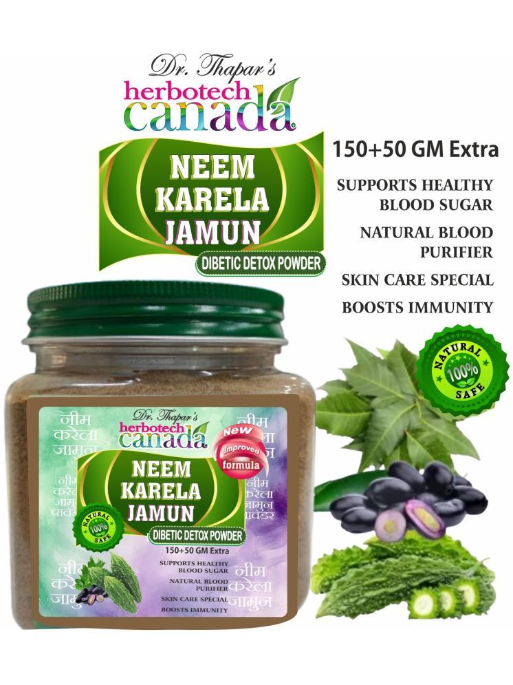     			HERBOTECH CANADA Neem Karela Jamun Diabetes Care Powder Powder 200 gm