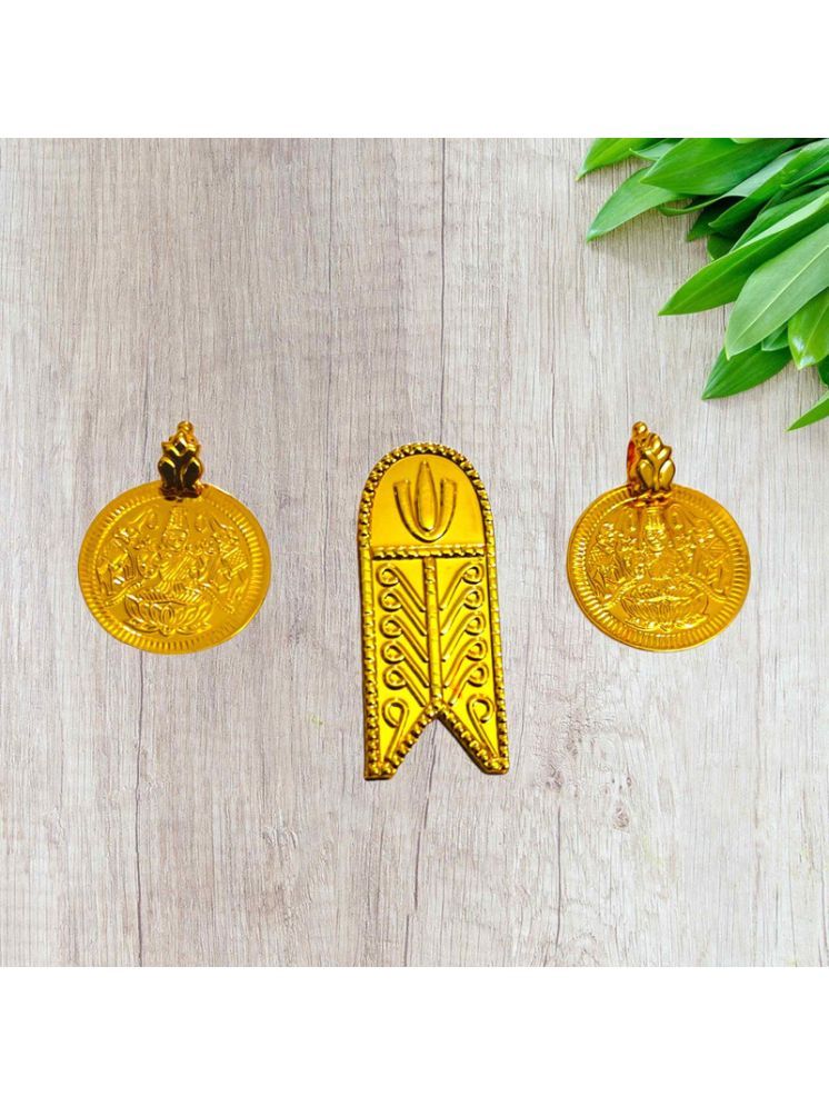     			TGS GOLD COVERING Gold Pendant set ( Pack of 1 )