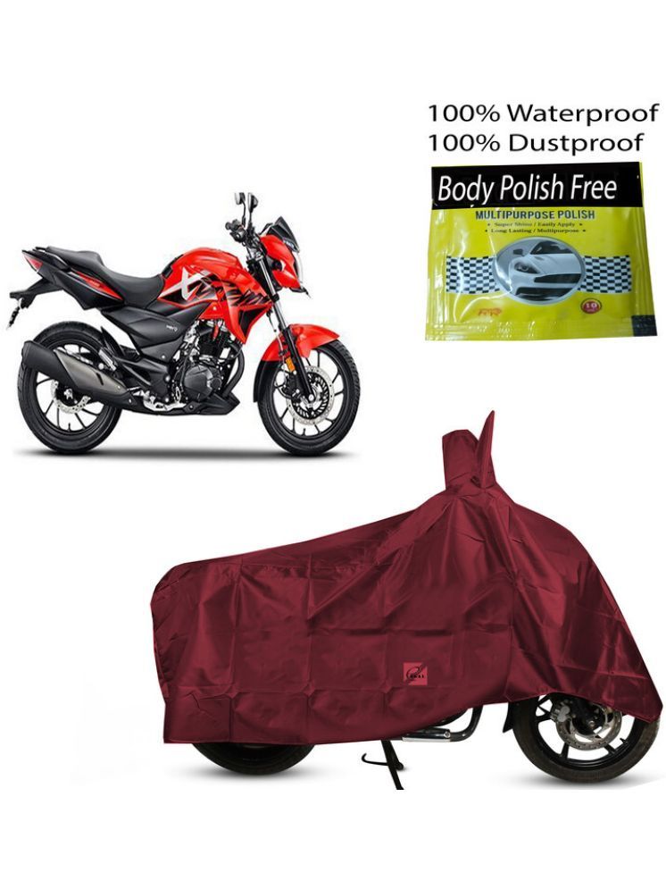     			EGAL Bike Body Cover for Hero ( Pack of 1 ) , Maroon