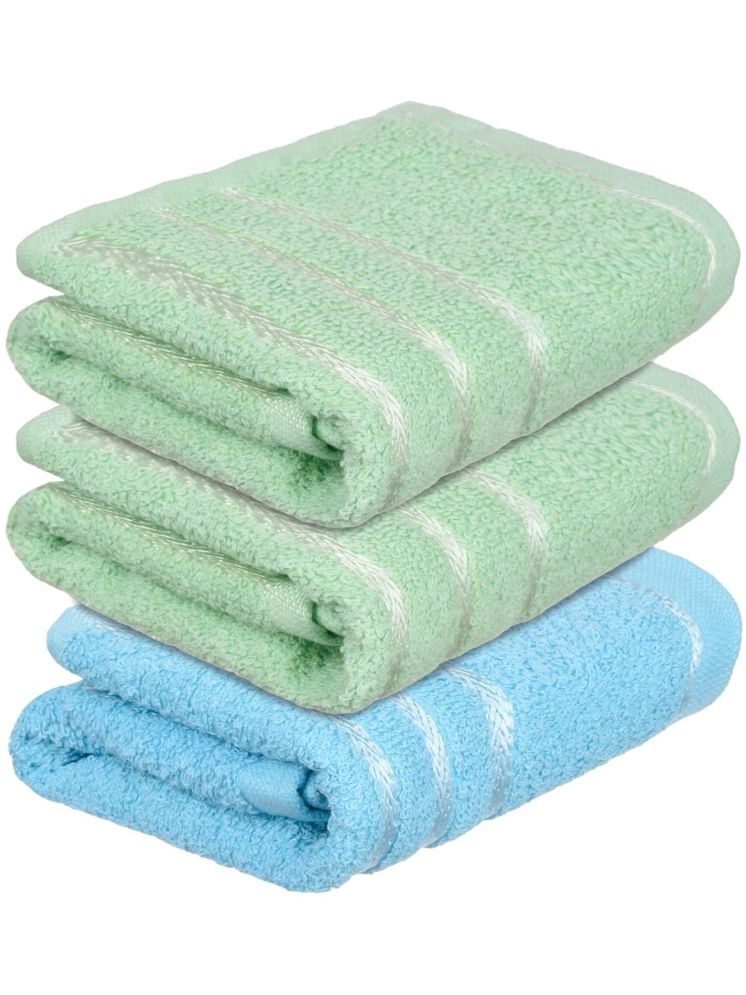     			Lootnixx Pack of 3 Cotton 401-450 -GSM Hand Towel ( Assorted )