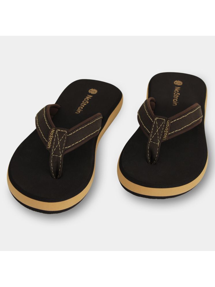     			NoStrain Brown Women's Slipper