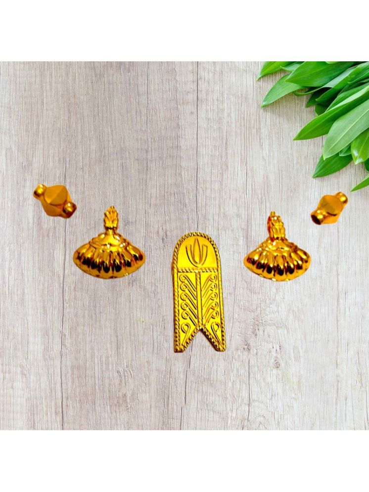     			TGS GOLD COVERING Gold Pendant set ( Pack of 1 )