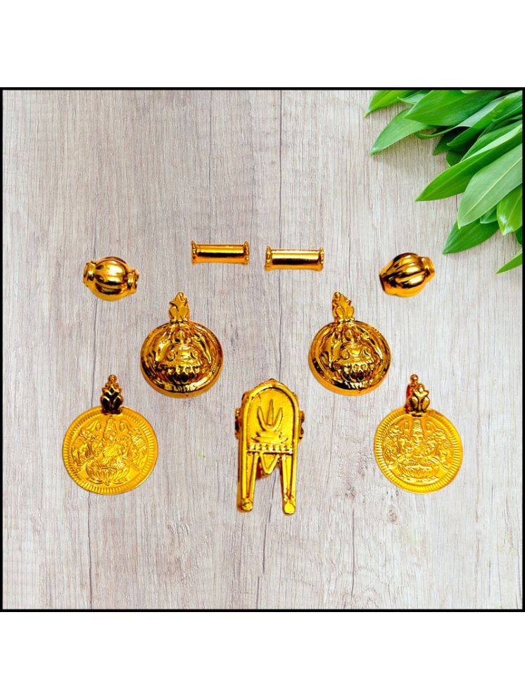     			TGS GOLD COVERING Gold Pendant set ( Pack of 1 )