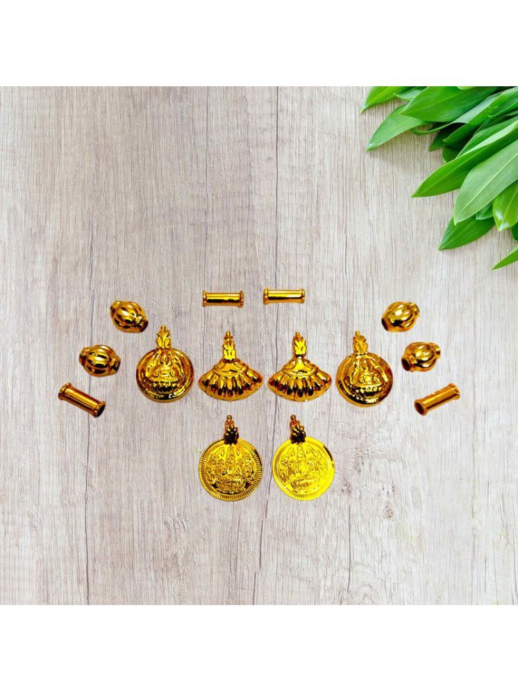     			TGS GOLD COVERING Gold Pendant set ( Pack of 1 )