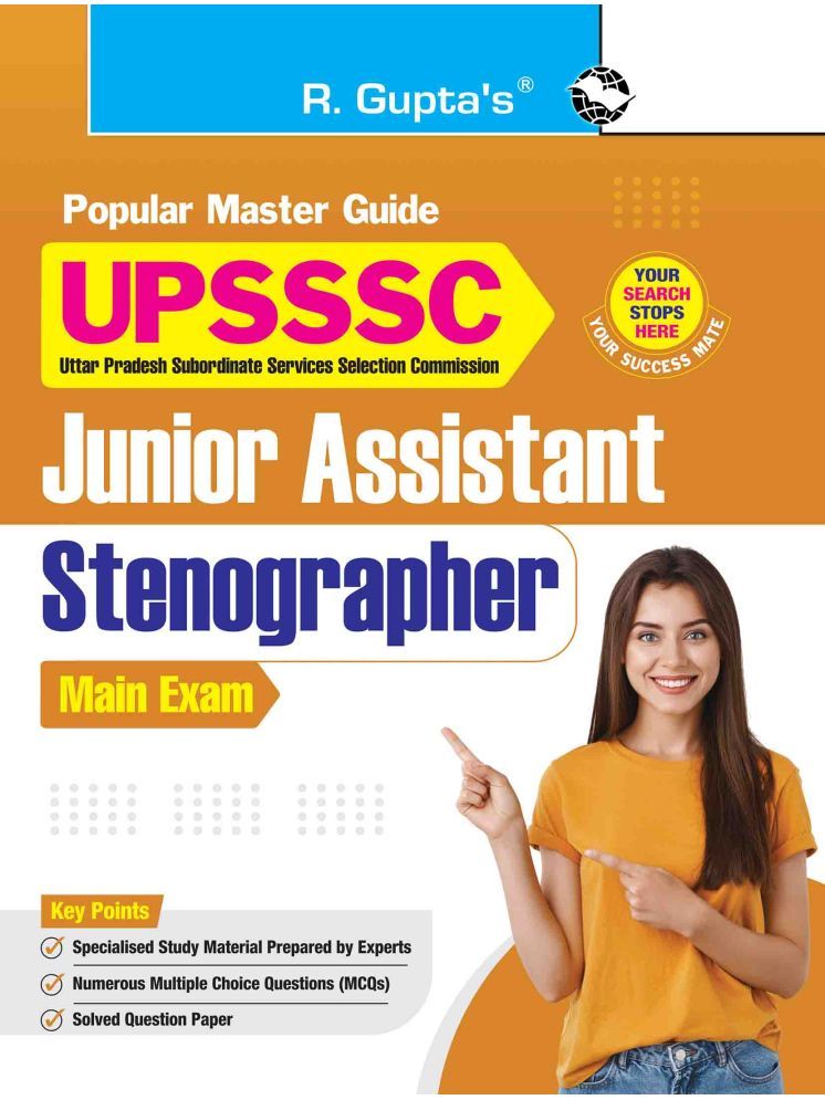     			UPSSSC – Junior Assistant & Stenographer Main Exam Guide