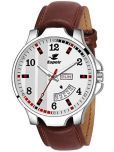 Espoir Brown PU Analog Men's Watch