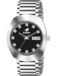 Espoir Silver Metal Analog Men's Watch