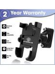 Otoroys Universal Bike Mount Holder Verson 2.0 Metal Body 360 Degree Bike Mobile Holder (Black)