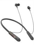 UBON CL 379 Bluetooth Bluetooth Neckband In Ear 32 Hours Playback Active Noise cancellation IPX4(Splash & Sweat Proof) Black