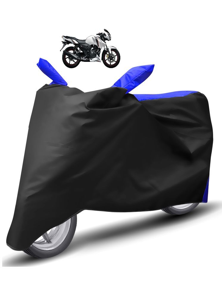     			Auto Hub Bike Body Cover for TVS Apache RTR 160 ( Pack of 1 ) , Navy Blue