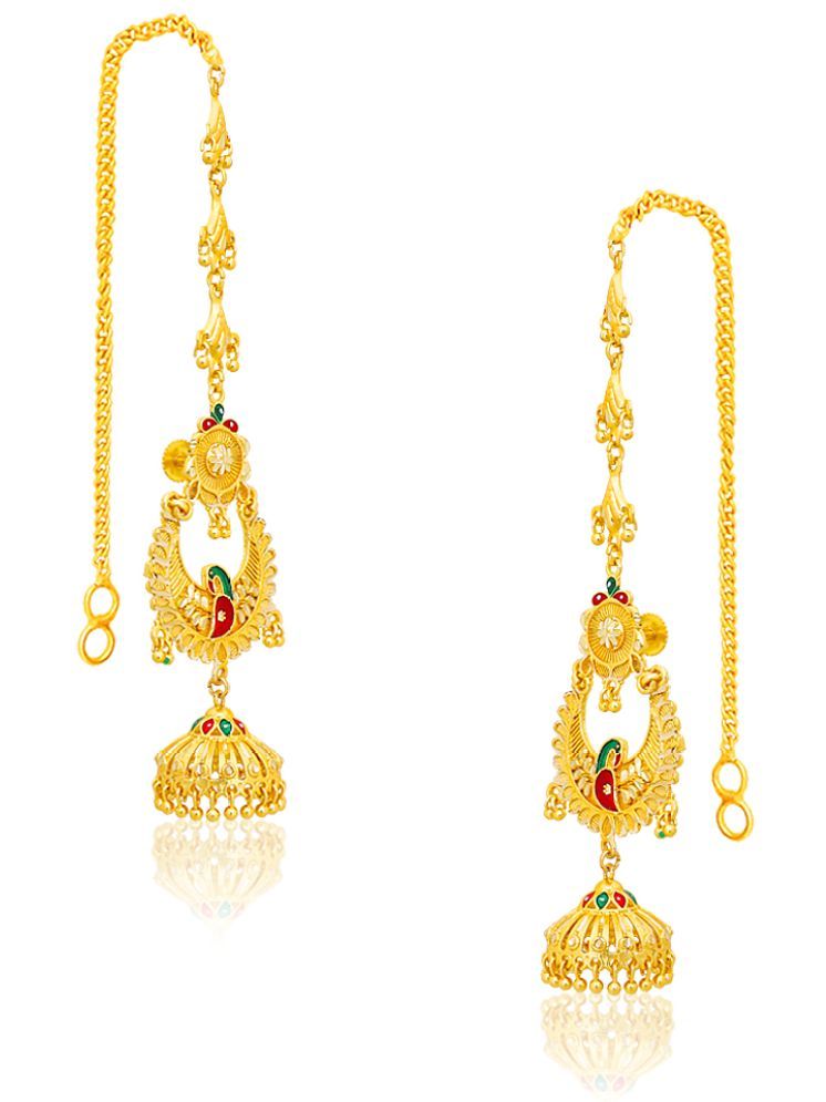     			Drashti Collection Multi Color Jhumki Earrings ( Pack of 1 )