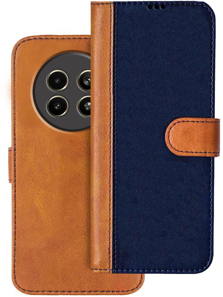     			Knotyy Brown Flip Cover Artificial Leather Compatible For Realme Narzo N65 5G ( Pack of 1 )