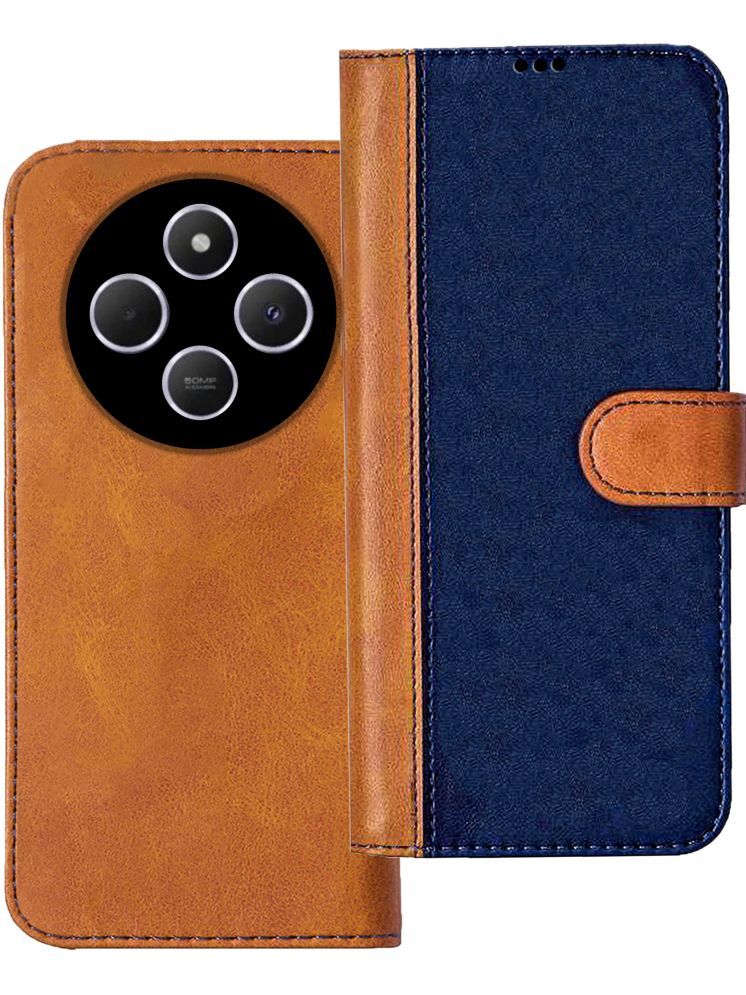     			Knotyy Brown Flip Cover Artificial Leather Compatible For Xiaomi Redmi 4A ( Pack of 1 )