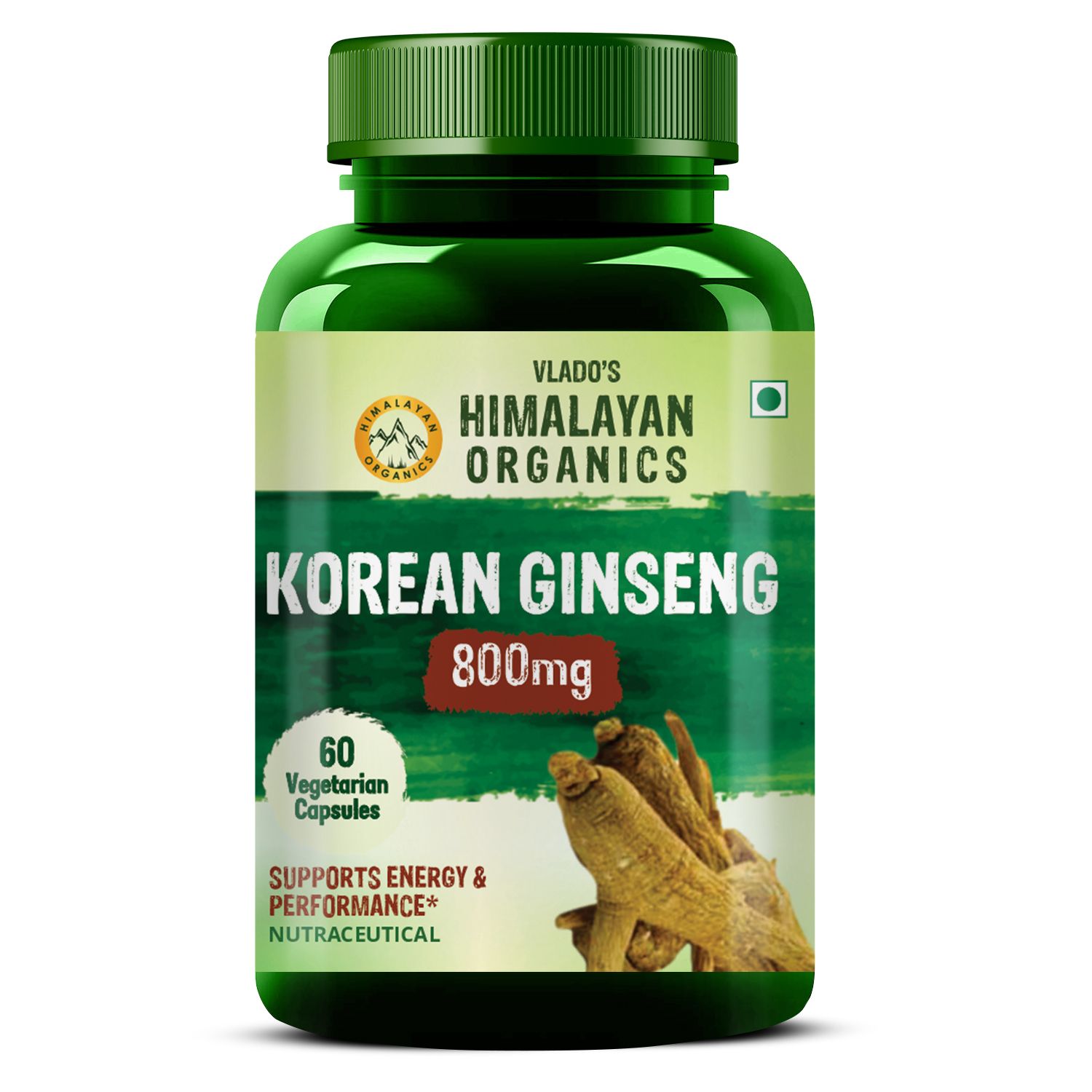     			Vlado's Himalayan Organics Korean Red Ginseng 1000mg/Serve 60 No.s