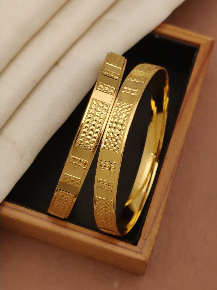     			Shivay Fashion Gold Bangle Set ( Pack of 1 )