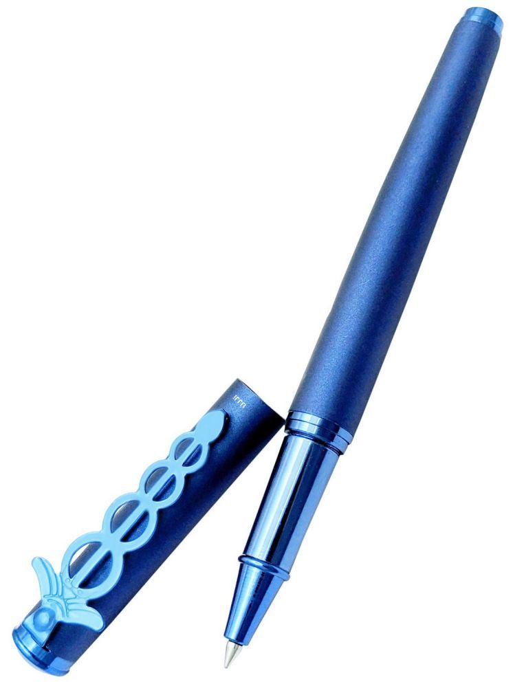     			UJJi Doctor Clip Deisgn Pen in Blue Colour with German Refill Roller Ball Pen