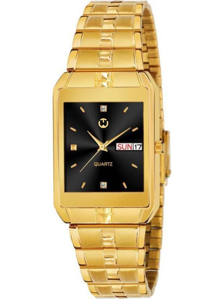     			Wizard Times Gold Stainless Steel Analog Men's Watch