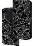 Knotyy Black Flip Cover Artificial Leather Compatible For Honor X9b 5G ( Pack of 1 )