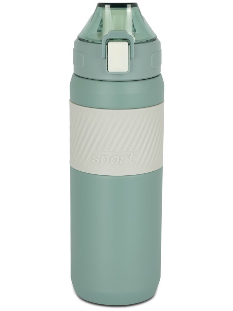     			HomePro Hot Cold Thermosteel Aqua Green Steel Flask ( 550 ml )