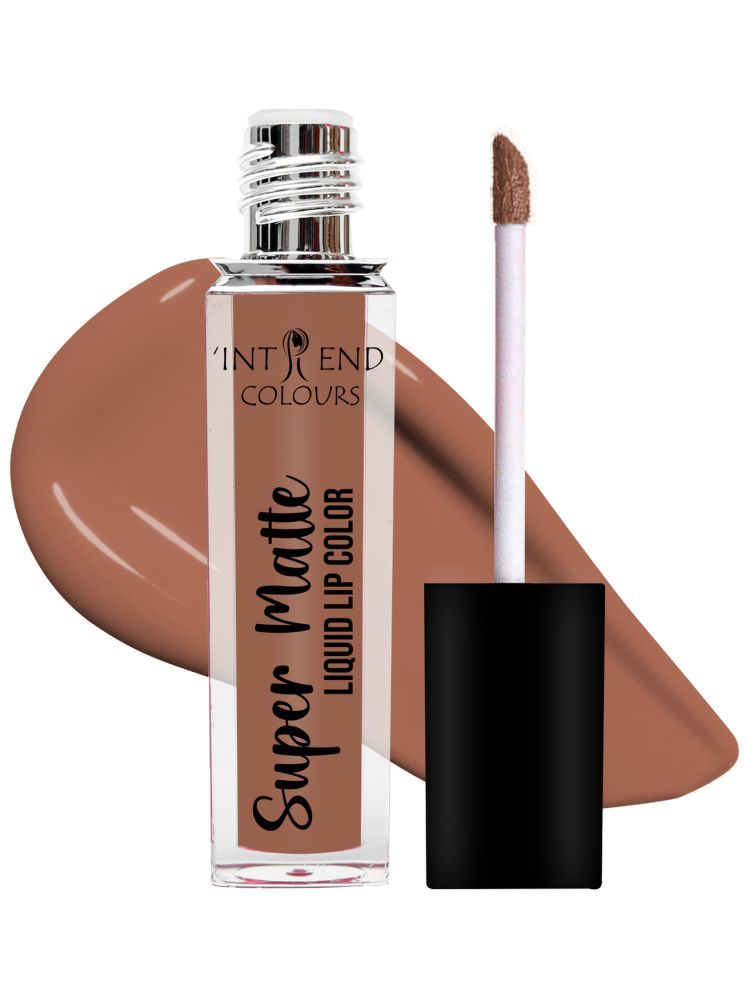     			Intrend Colours Coffee Brown Matte Lipstick 10