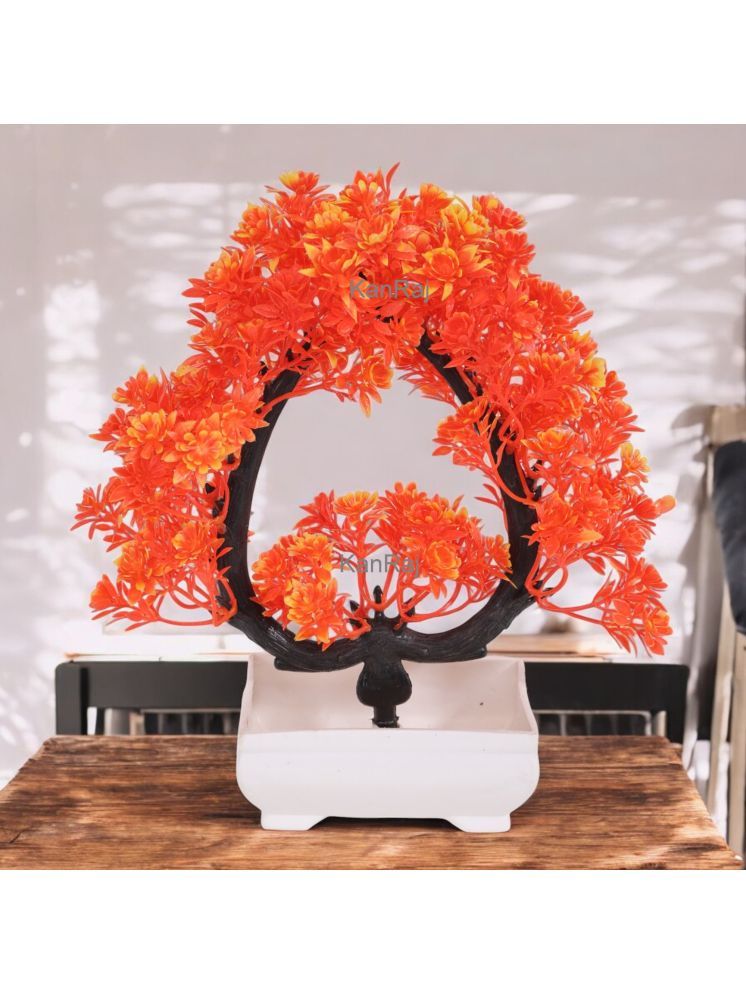     			KanRaj - Orange Wild Artificial Bonsai ( Pack of 1 )