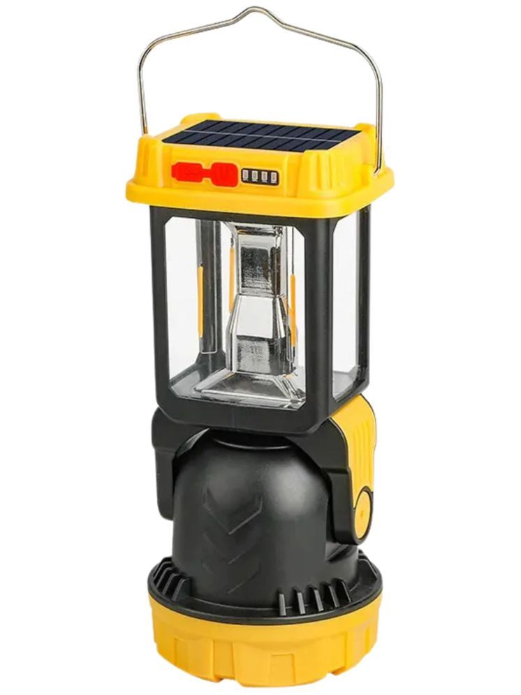     			MZ Yellow LED Camping Lantern ( Pack of 1 )