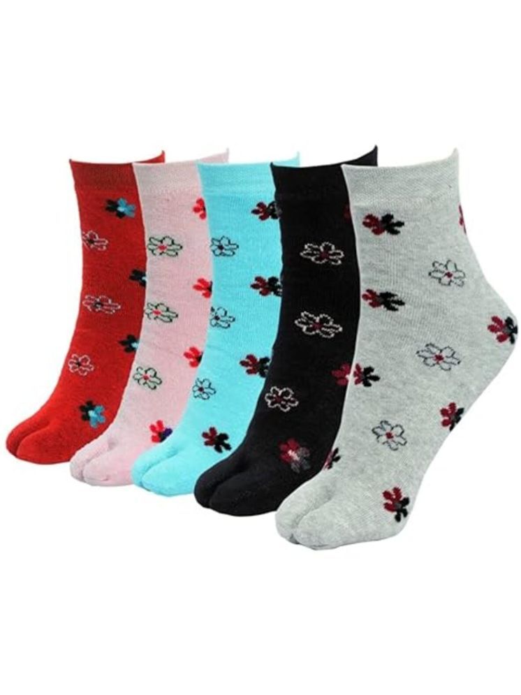     			TOTAL HEALTH Pack of 4 Women's Woollen Thumb Socks ( Multicolor )