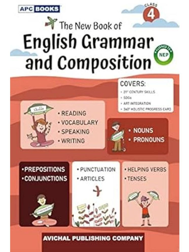     			The New Book of English Grammar and Composition Class 4