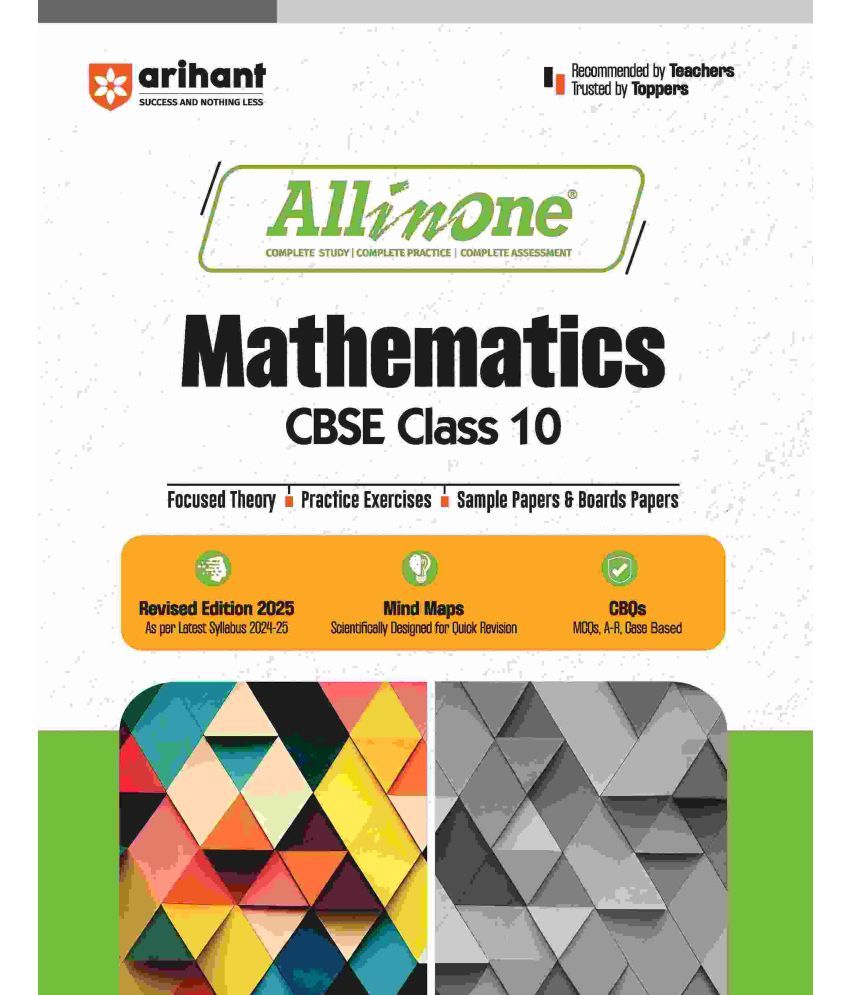     			Arihant All In One CBSE Mathematics Class 10th | For CBSE Exams 2025 | Revised Edition 2025