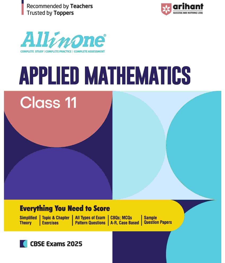     			Arihant All In One CBSE Applied Mathematics Class 11th | For CBSE Exams 2025