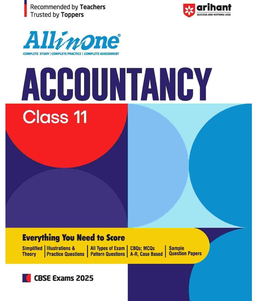     			Arihant All In One CBSE Accountancy Class 11th For CBSE Exams 2025