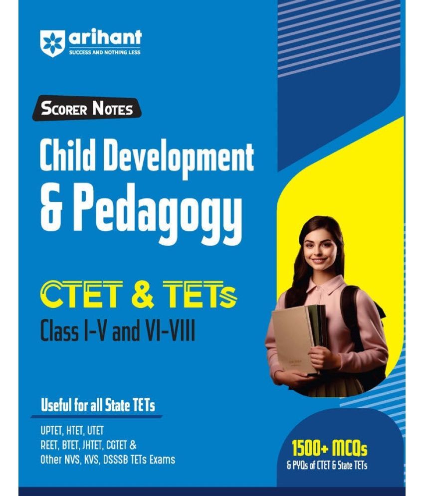     			Arihant CTET & TETs Scorer Notes Child Development & Pedagogy Class (I -V & VI - VIII) | English Medium