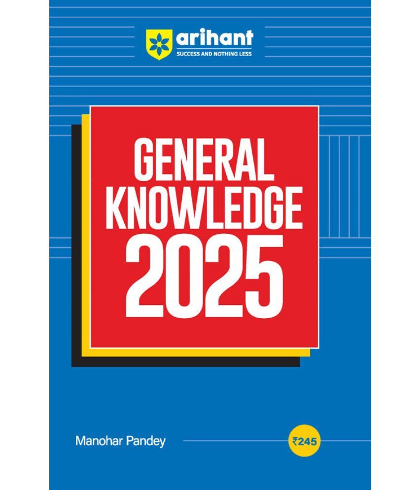     			Arihant General Knowledge 2025 | English Medium