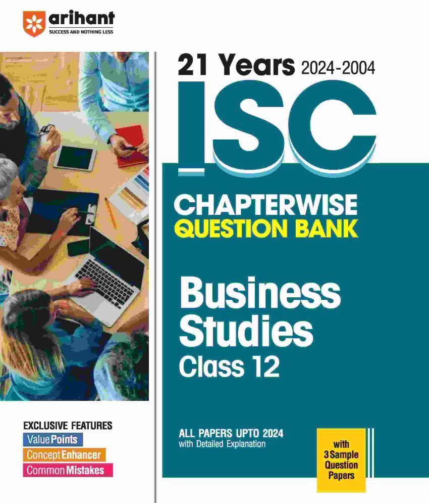     			Arihant ISC Business Studies Class 12th | 21 Years Chapterwise Question Bank (2024 -2004)