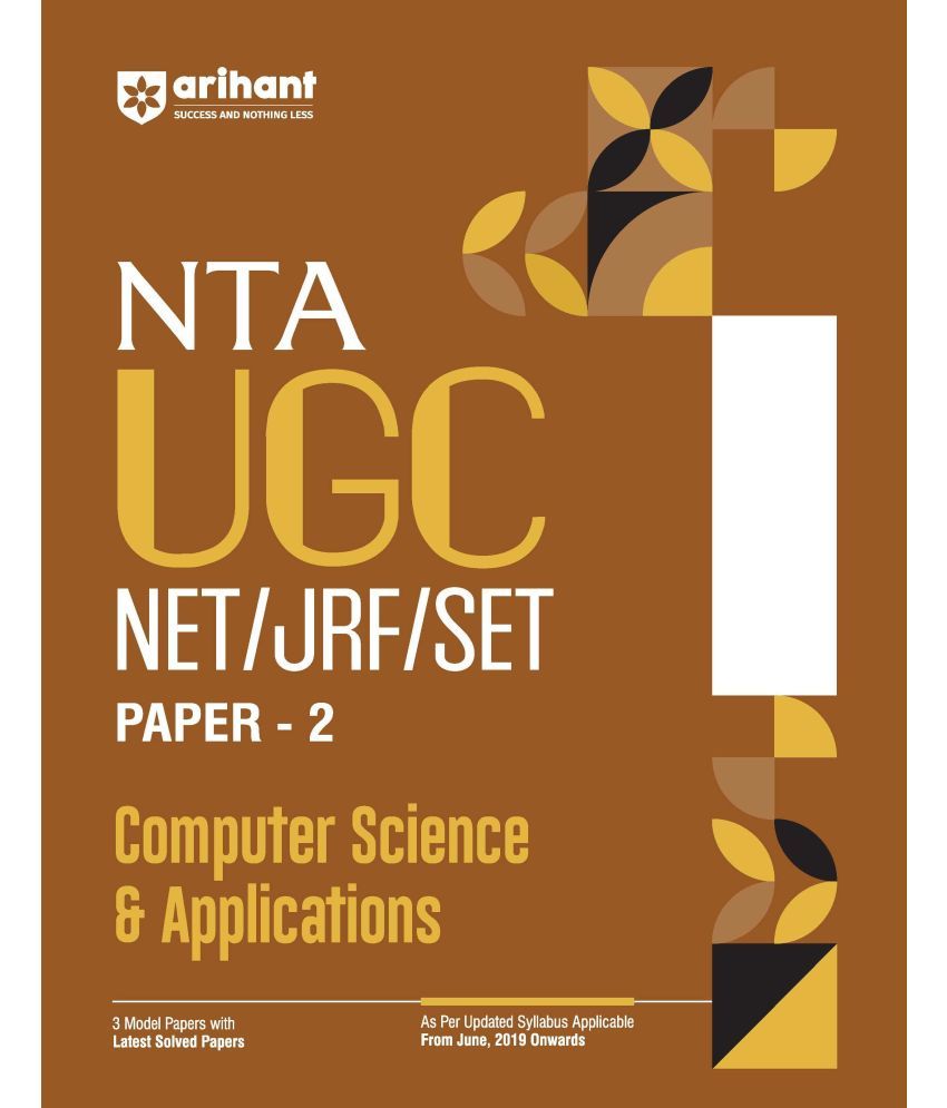     			Arihant NTA UGC NET/JRF/SET 2025 - Study Guide Computer Science & Applications - Paper-2