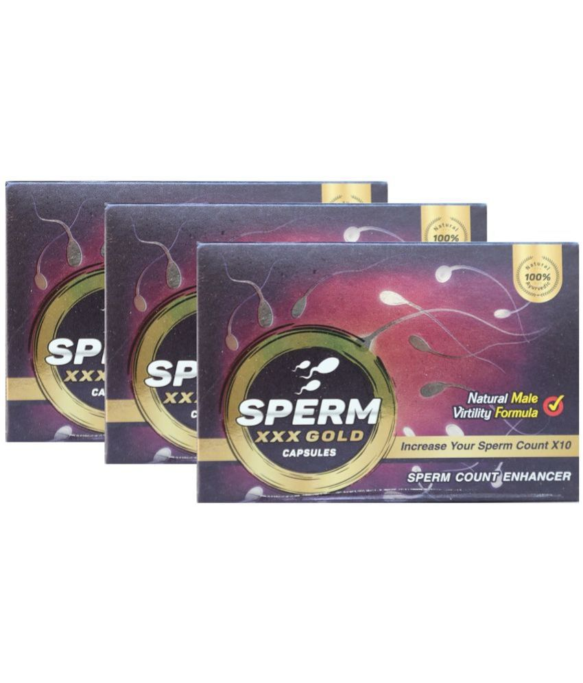     			Dr. Chopra Sperm XXX Gold Capsule (Pack of 3) For Men Sperm count Enhancer