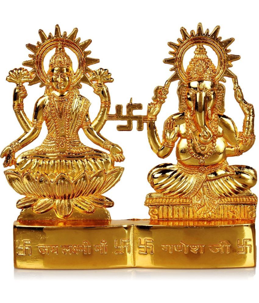     			Shri Astha Vinayak Iron Laxmi Ganesh Idol ( 10 cm )