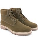 Fentacia Olive Men's Casual Boots