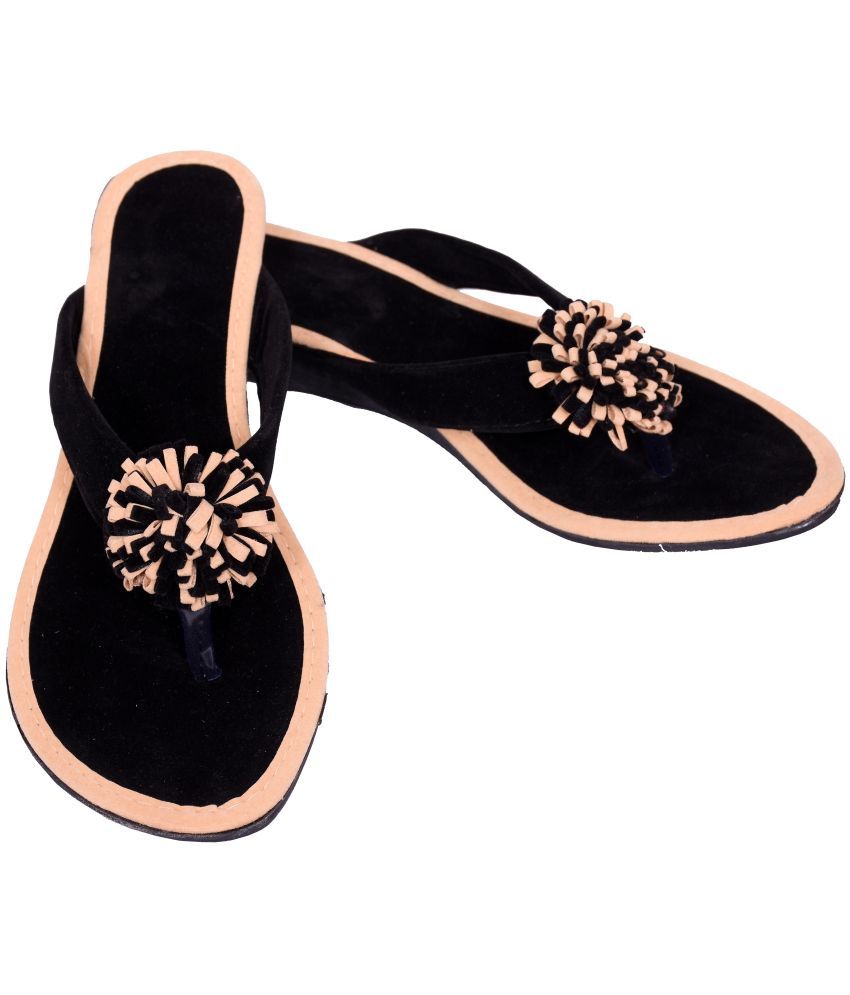     			PM Traders Black Women's Flats