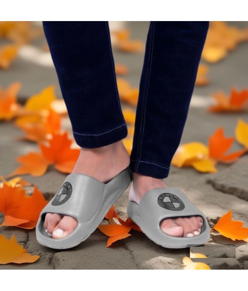     			PM Traders - Grey Men's Floater Sandals