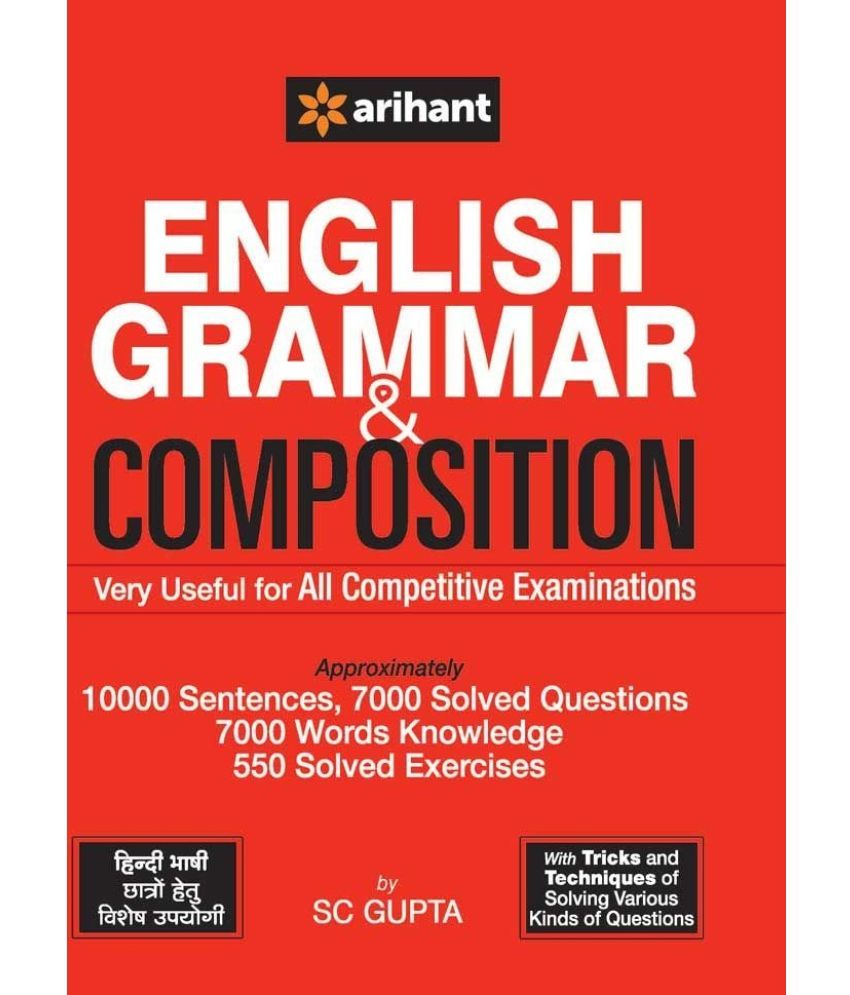     			Arihant English Grammar & Composition | Very Useful for All Competitive Examinations | English Medium