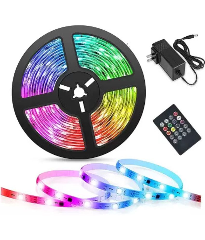     			Buylink Multicolor 5Mtr LED Strip ( Pack of 1 )