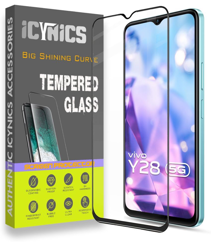     			Icynics Tempered Glass Compatible For vivo Y28 5G ( Pack of 1 )